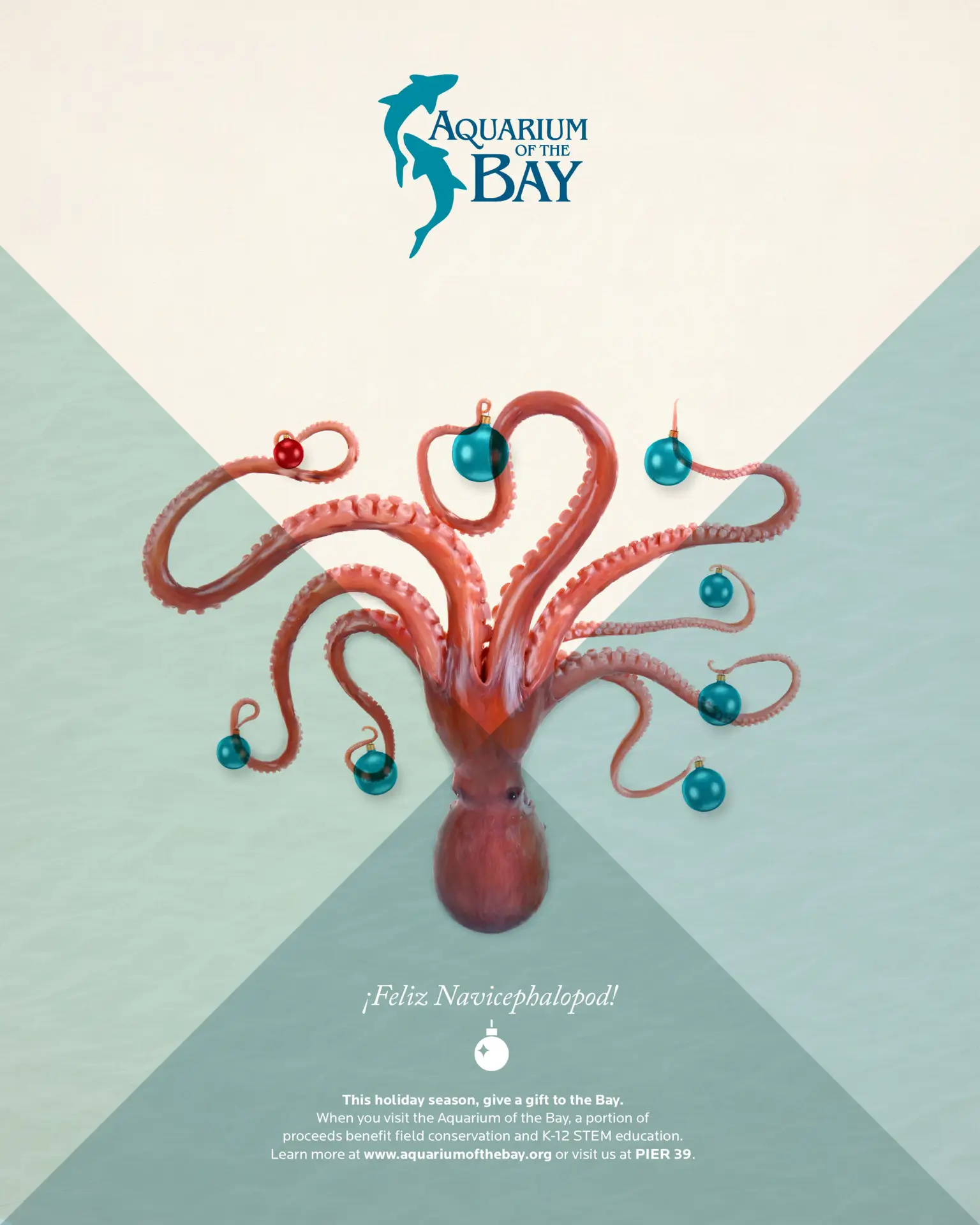 Aquarium of the Bay branding and print campaign by Cooper, Levy & Partners, a San Francisco design studio (17)